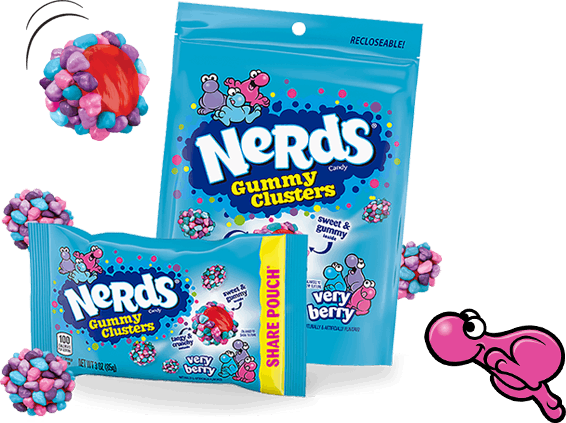 Nerds Gummy Clusters Rainbow 