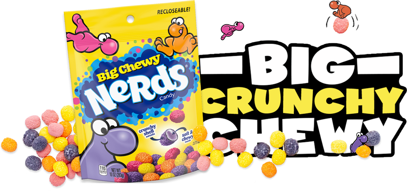 Big Crunchy Chewy Nerds Candy For Your Taste Buds